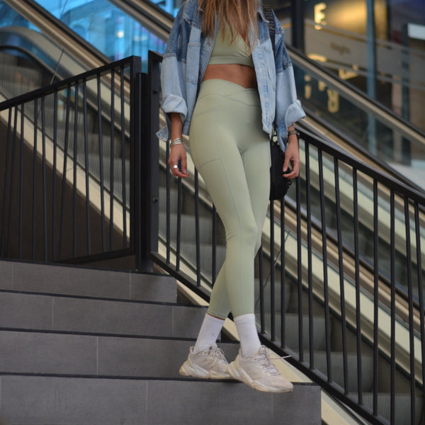 Calzas  Niza Olive Green