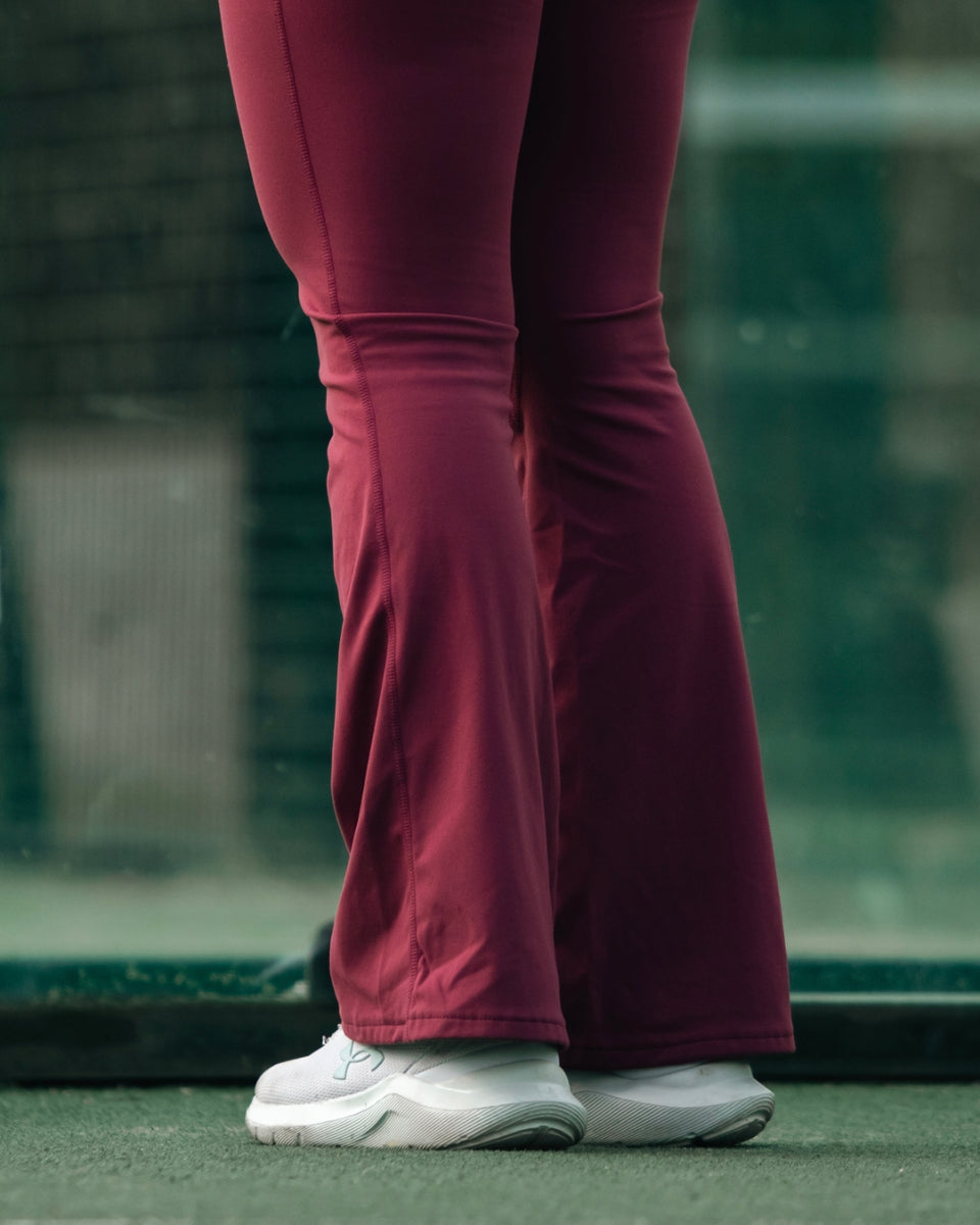 Calzas Miami Flare pants Burdeo