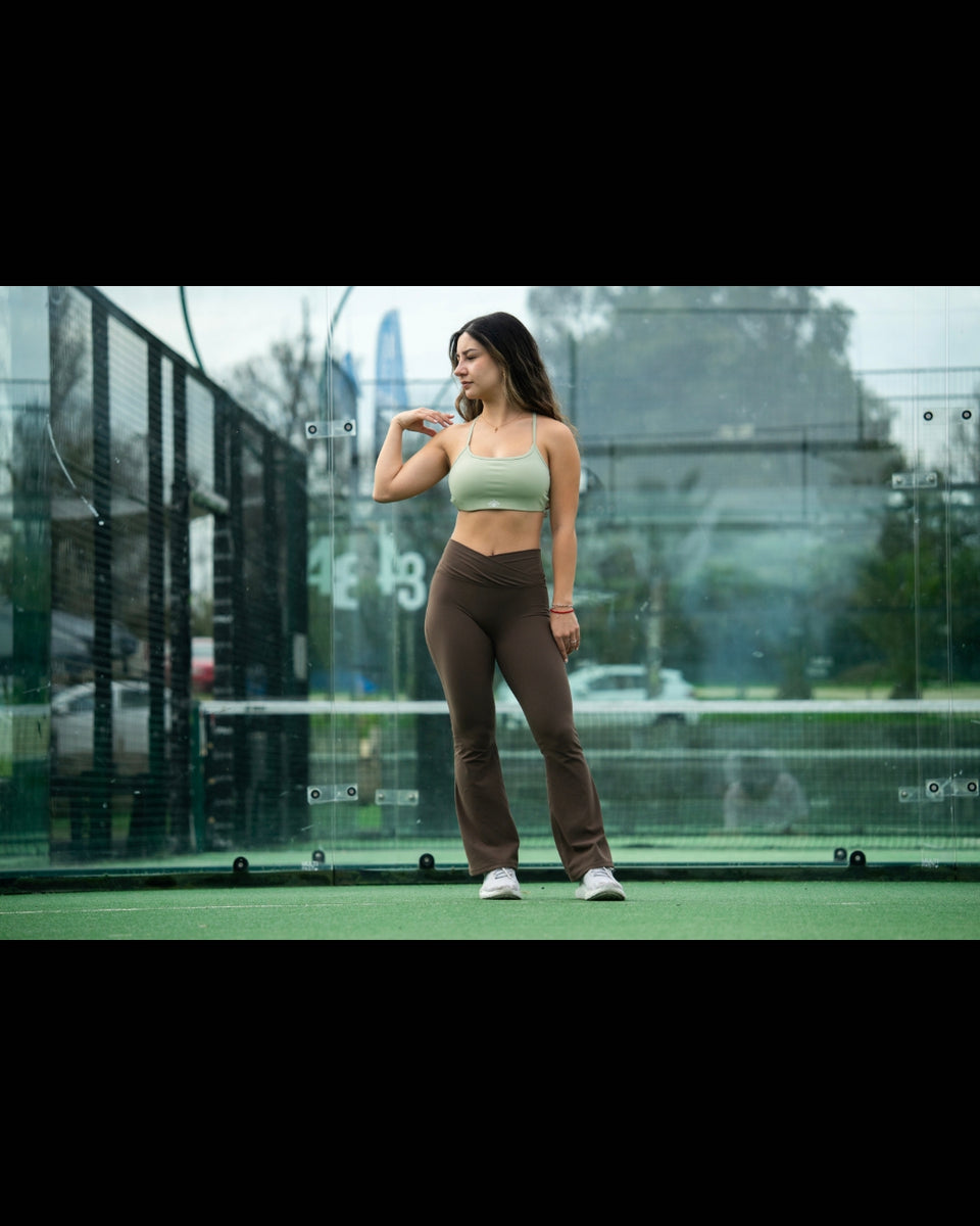 Calzas Miami Flare pants Cafes