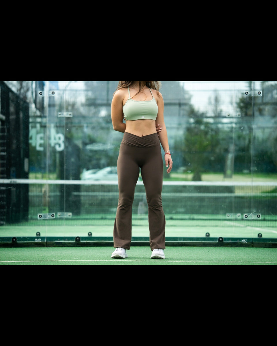Calzas Miami Flare pants Cafes